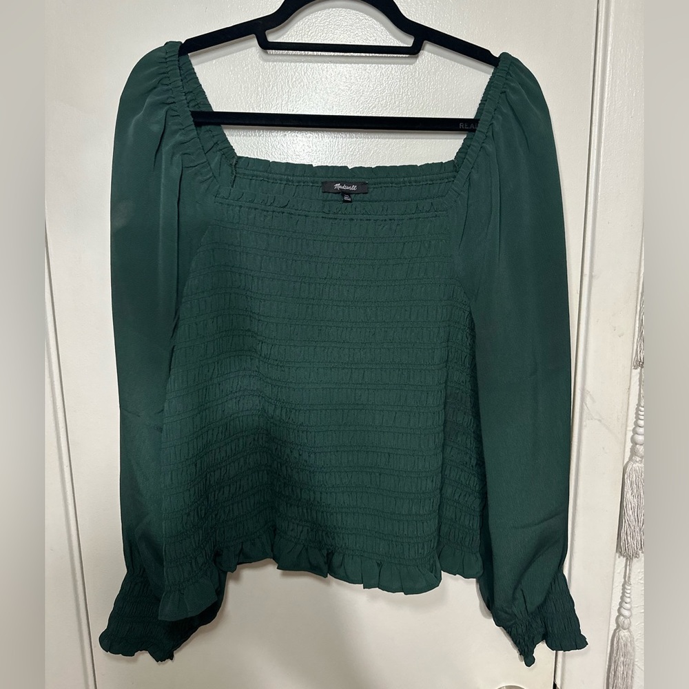 Madewell Ruched Top